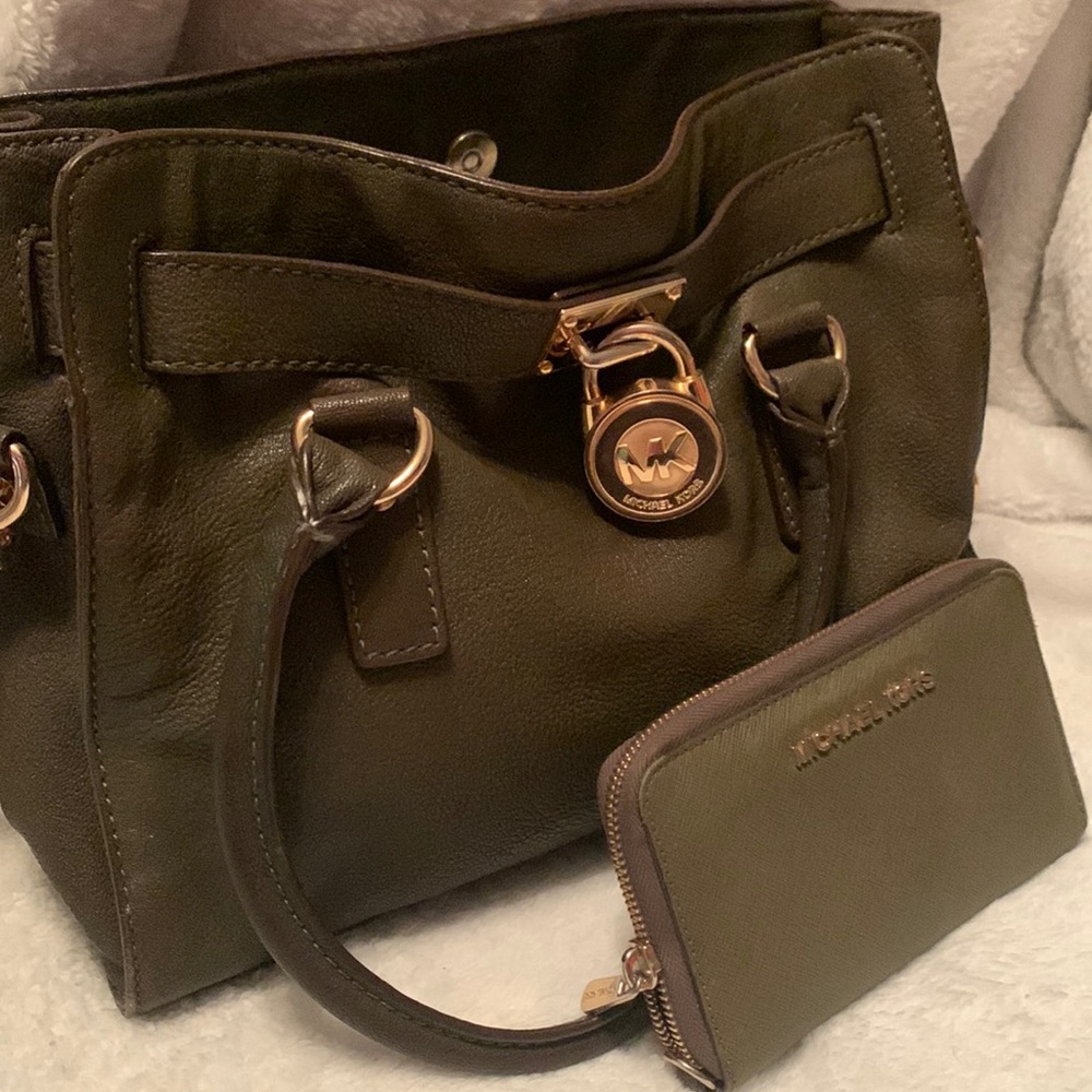 Michael Kors purse and wallet
